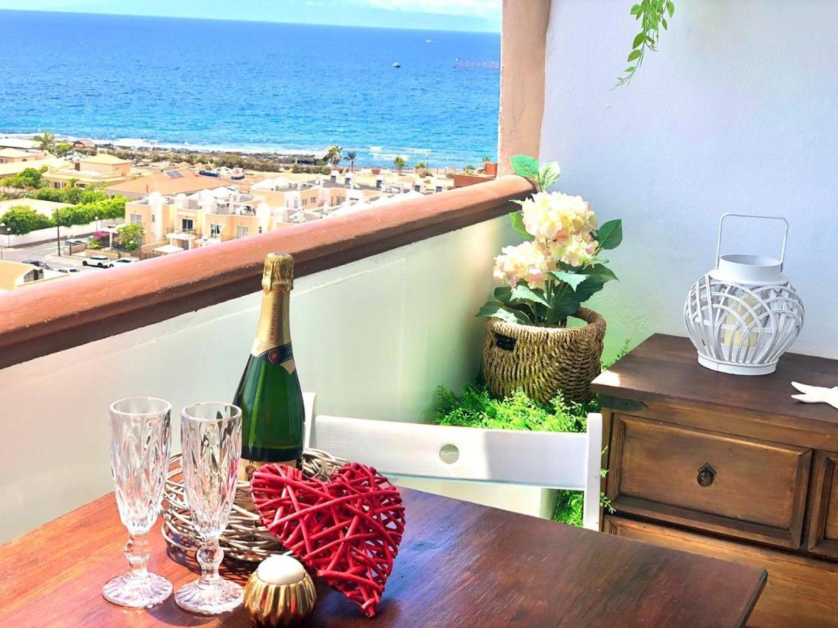 Ocean And Sun View In Palm Mar Apartment Екстериор снимка