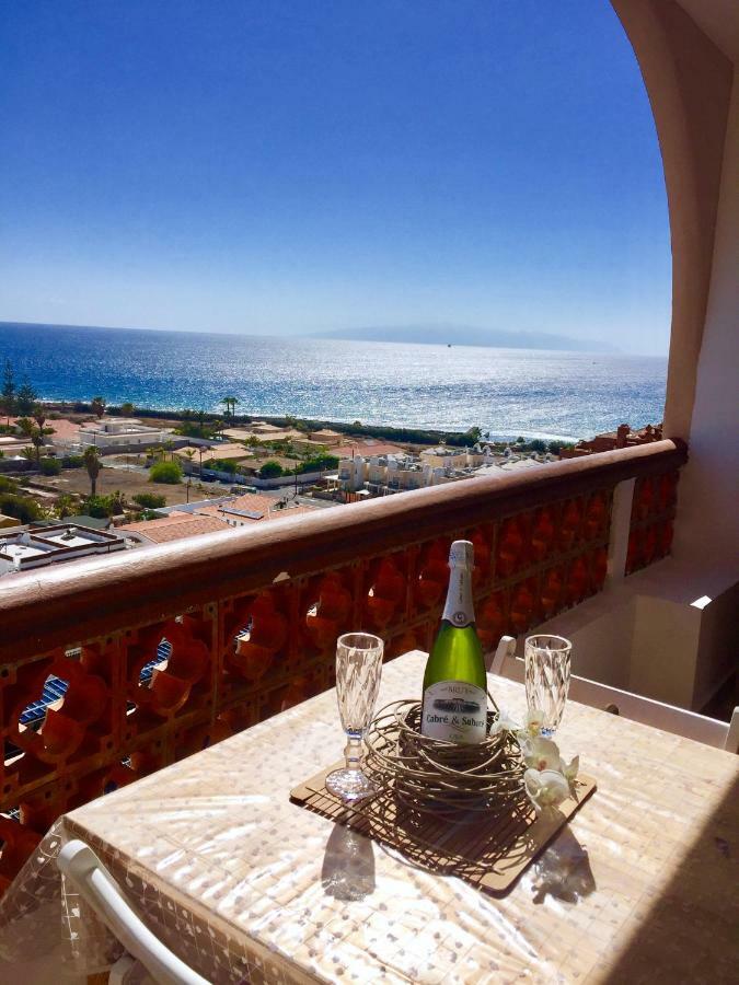 Ocean And Sun View In Palm Mar Apartment Екстериор снимка